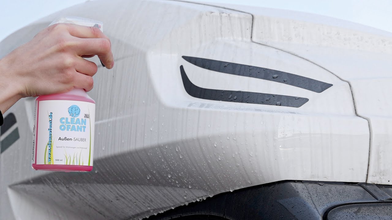 Wohnwagen, Wohnmobil & Caravan Regenstreifen einfach entfernen