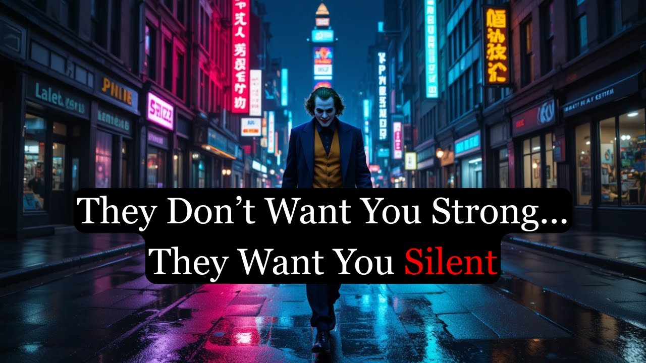 Stop Being Nice… Start Playing Smart - Joker Speech | Dark Motivation