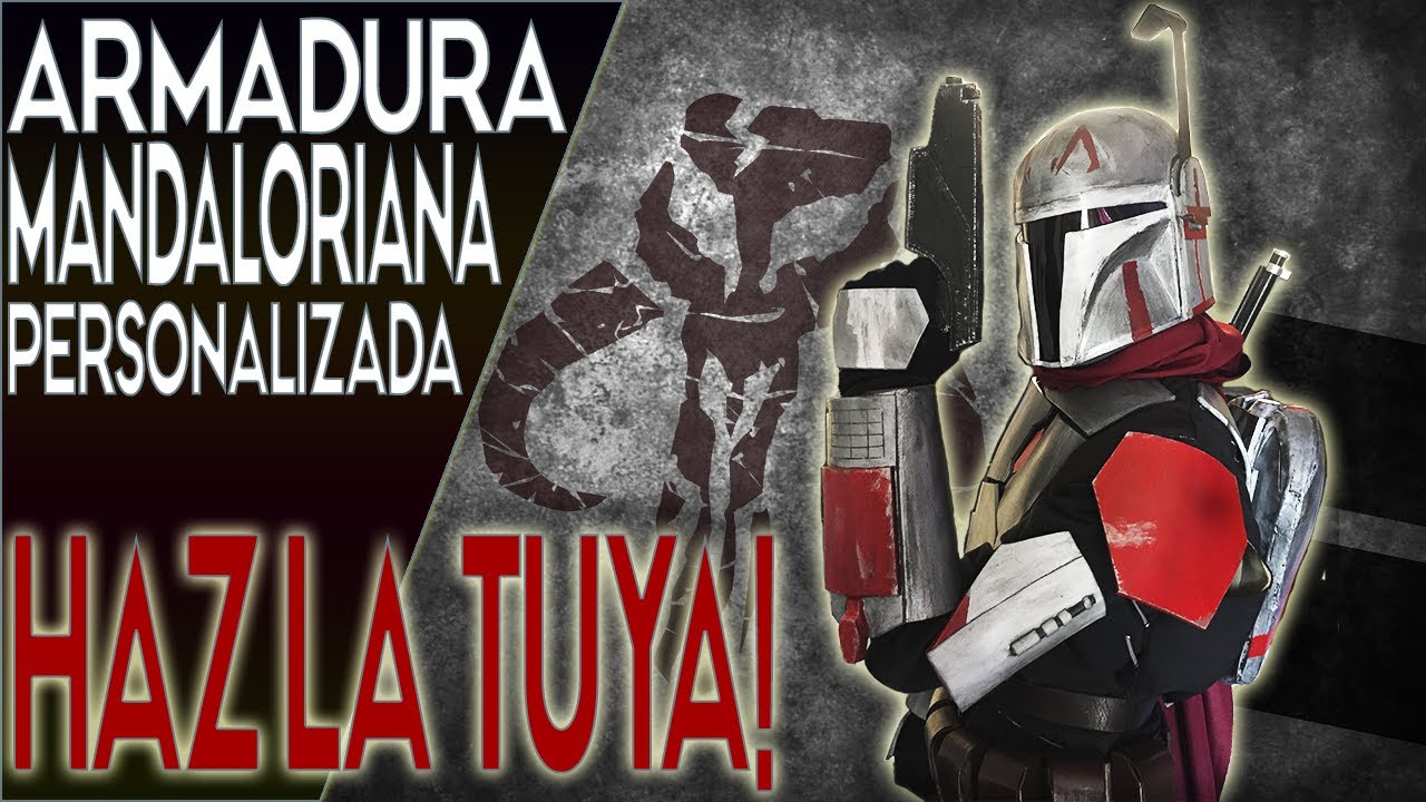 Armadura MANDALORIANA Personalizada de GOMA EVA - Star Wars Cosplay - Boba Fett - Mandalorian