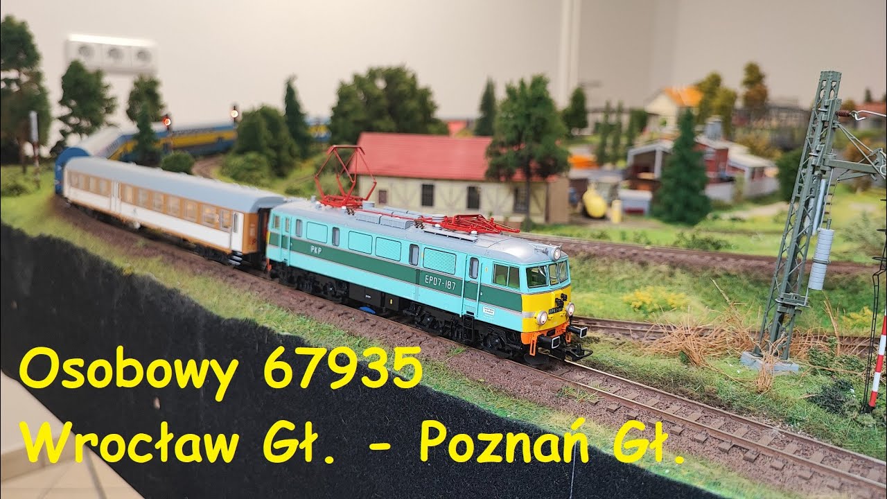 Na makiecie: Osobowy 67935 Wrocław Gł    Poznań Gł