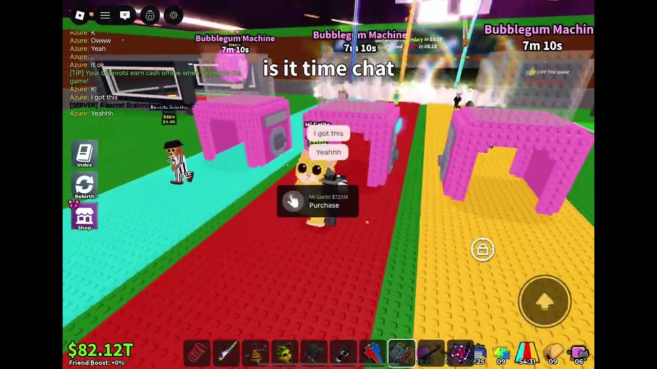 Sa admin abuse I was late new brainrots