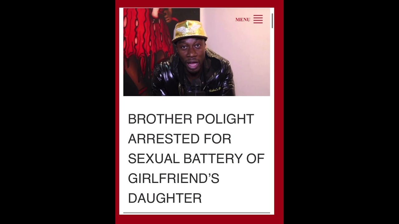 Brother Polight RESPONDS TO 17 YEAR STATE SENTENCE