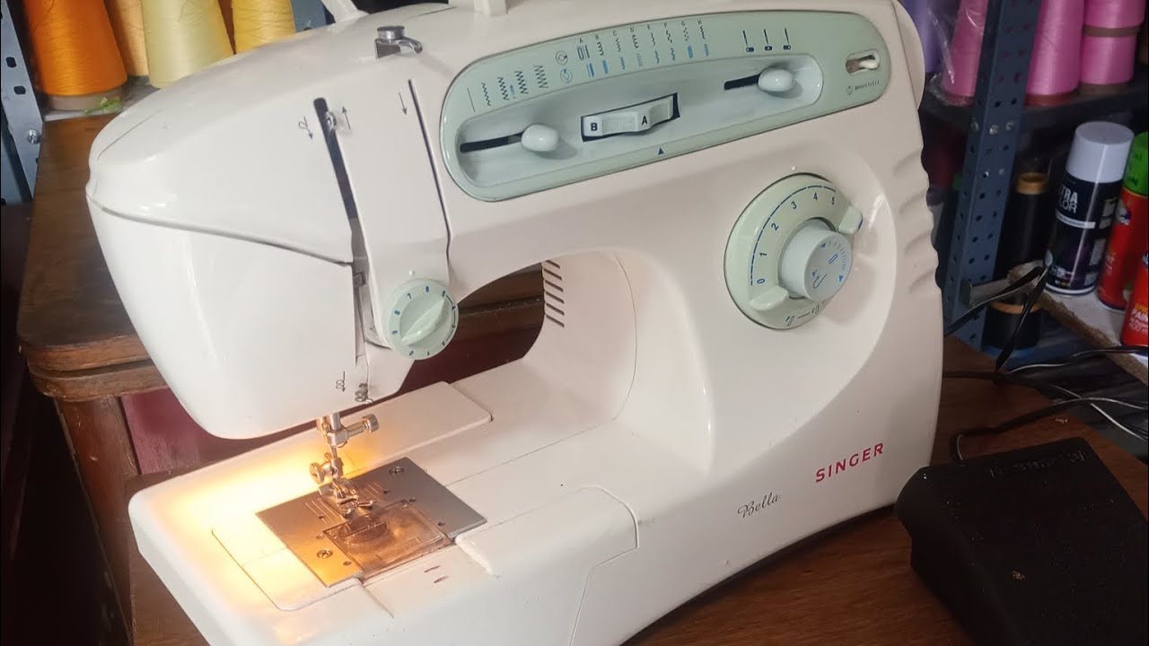 MÁQUINA DE COSER, SINGER BELLA 😍❤️