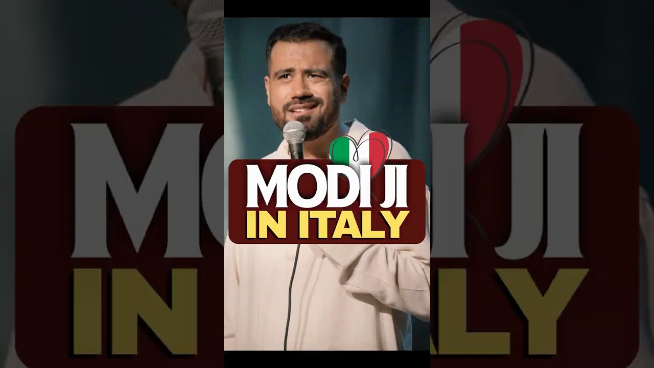 Modi ji is his own favorite. Check out the full video 👇🏼#standupcomedy