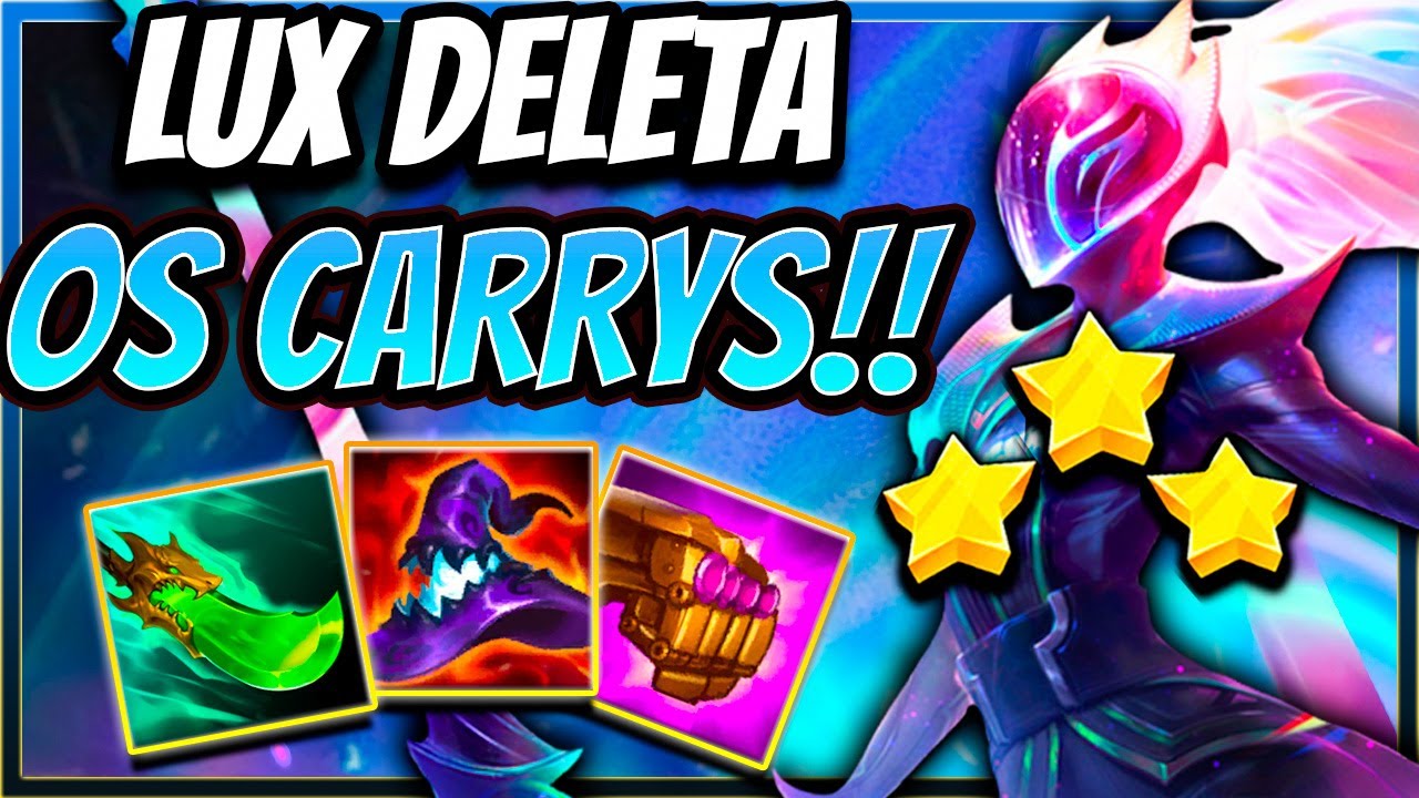 LUX ⭐⭐⭐ EDM 5 OFUSCANTE 4 APAGA A BACKLINE INIMIGA!! GAMEPLAY EXPLICATIVA TFT SET 10 PATCH 13.23