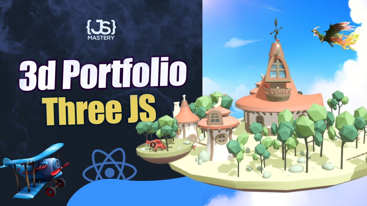 Build and Deploy an Amazing 3D Developer Portfolio in React with Three.js
