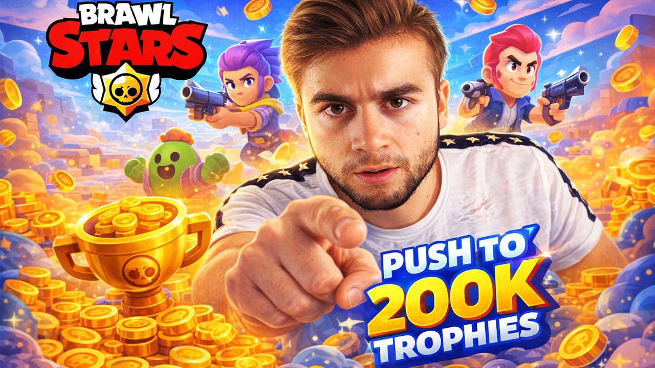 Richtung 200K Pokale Pushen  😍 Heute Taco Dienstag  #brawlstars
