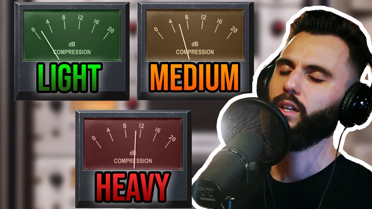Vocal Compression Showdown: Light vs. Medium vs. Heavy Compression 🥊