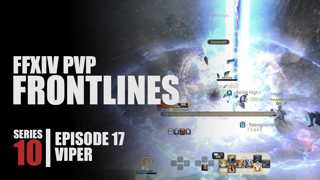 Slithering and Slashing | FFXIV PVP Series 10 | Frontlines 17