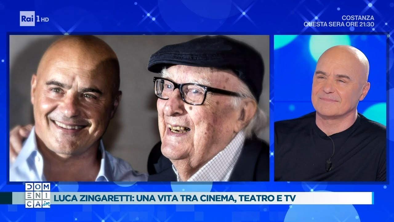 Luca Zingaretti: una vita tra cinema, teatro e tv - Domenica In 06/04/2025