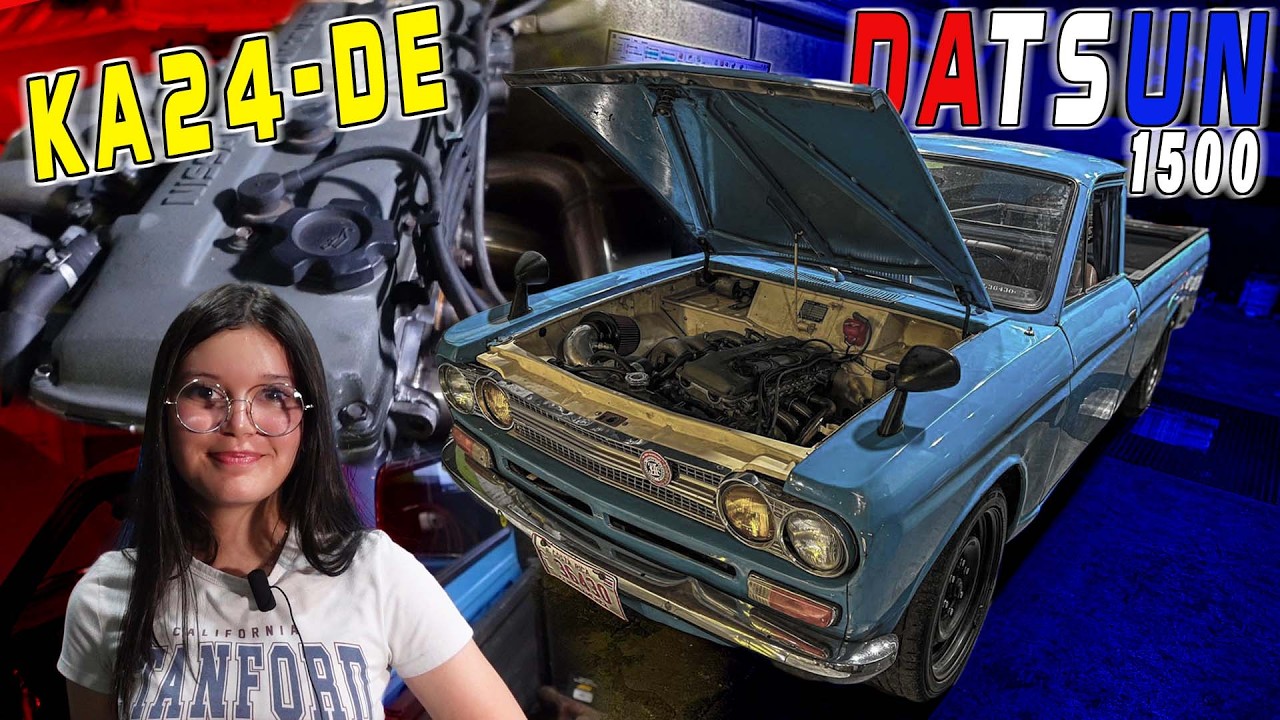 Datsun 1300 en nuestro DynoJet // KA24DE aspirado // Un clásico renovado