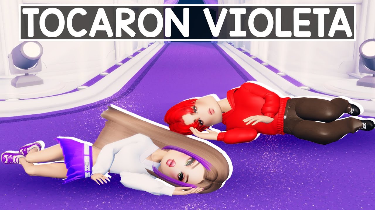 DRESS TO IMPRESS PERO NO PUEDES TOCAR EL COLOR VIOLETA !!  ROBLOX