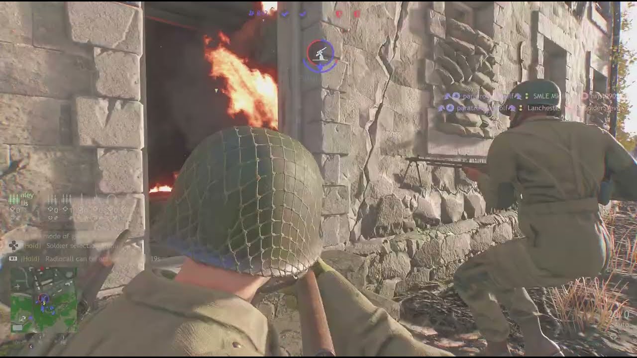 Enlisted(PS5)NORMANDY (Allies BR3):Ruins of Vaux North (Invasion)Attack/No Commentary2603100532