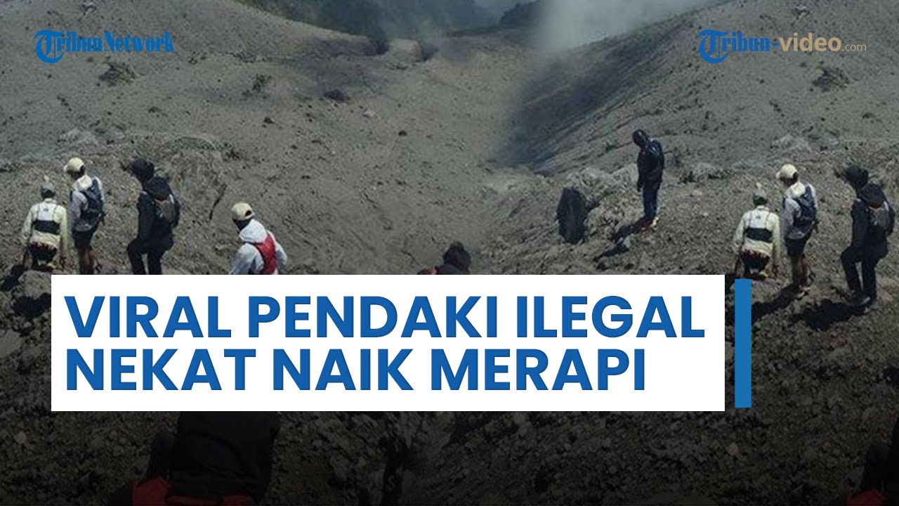 Pendaki Ilegal Nekat Muncak Gunung Merapi saat Status Siaga, Diduga Lewat Jalur Tikus
