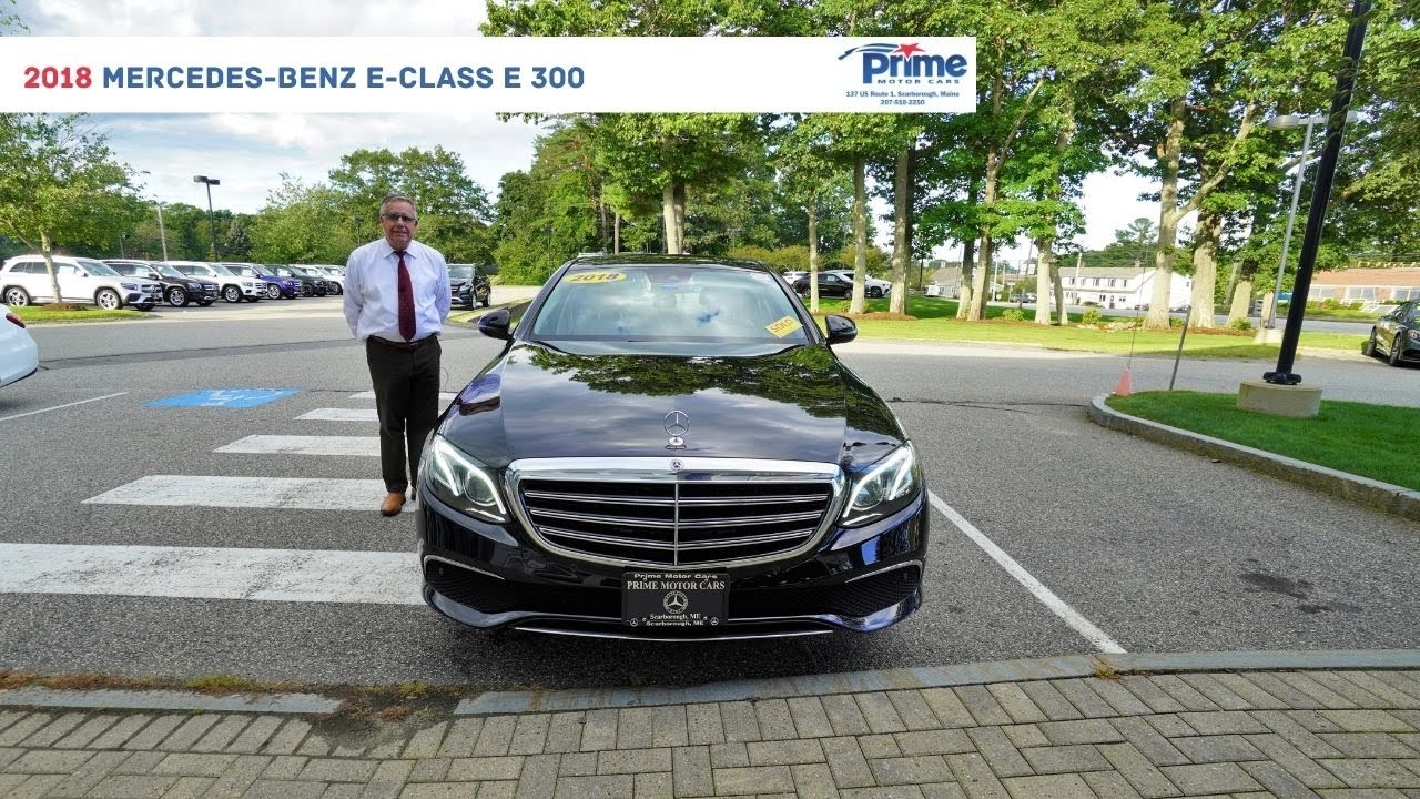 2018 Mercedes-Benz E-Class E 300 | Video Tour with Bob