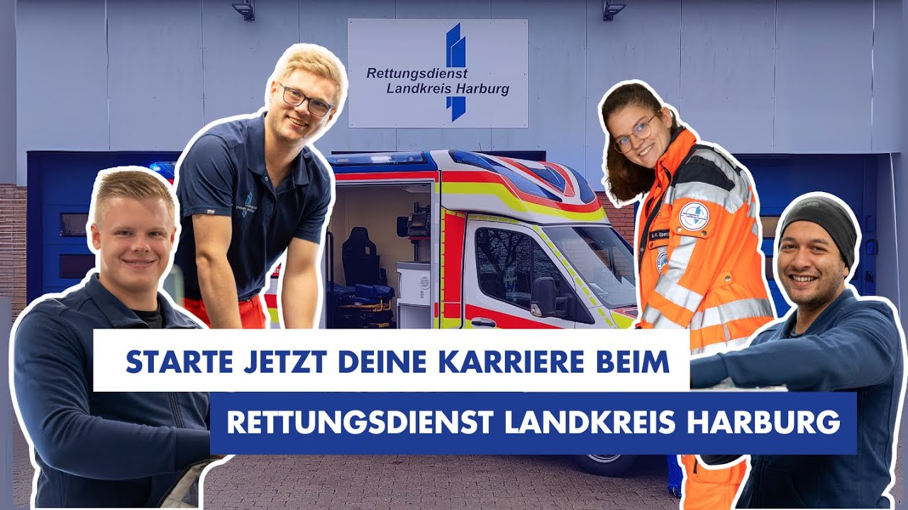 Starte Deine Karriere beim Rettungsdienst Landkreis Harburg!