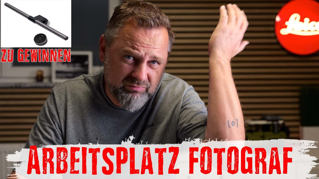 Arbeitsplatz / Desktop PROFI LEICA FOTOGRAF - BENQ ScreenBar Halo zu Gewinnen!