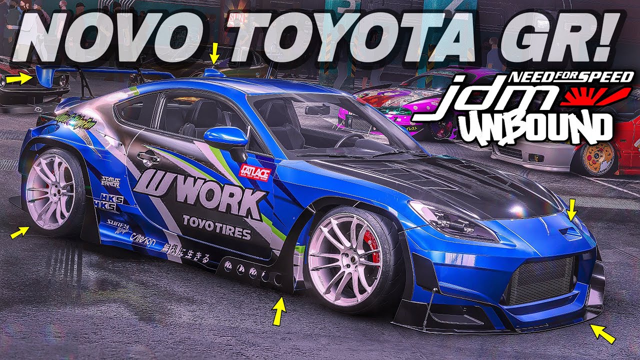 PEGUEI O NOVO JDM TOYOTA GR86 ROCKET BUNNY! (NFS JDM UNBOUND)