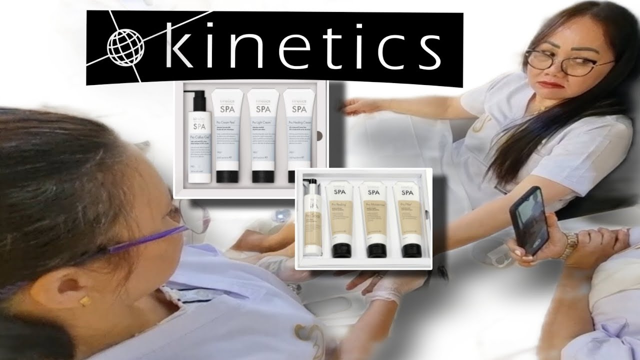 Introducing Kinetics Spa pedicure and manicure