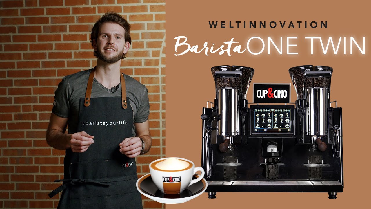 Siebträger und Vollautomat vereint: BaristaONE TWIN | CUP&CINO