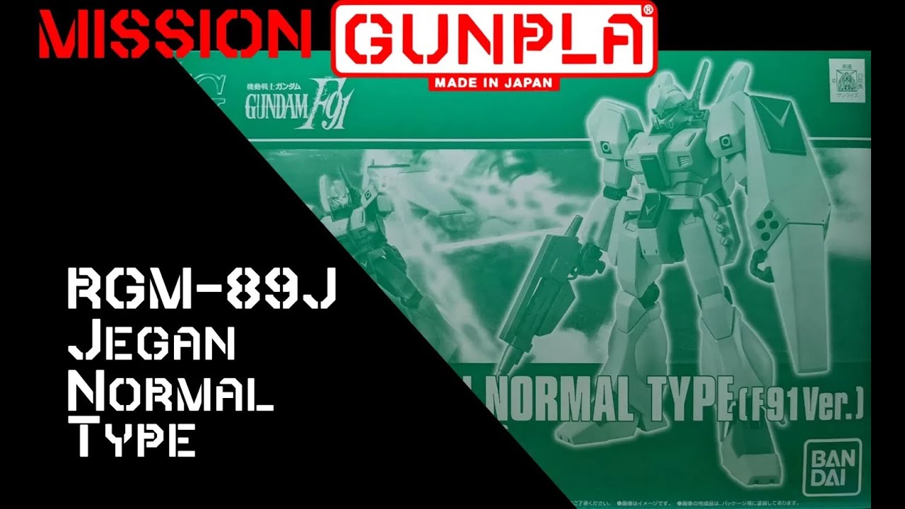 Mission GunPla: RGM-89J | Jegan Normal Type (F91 version)