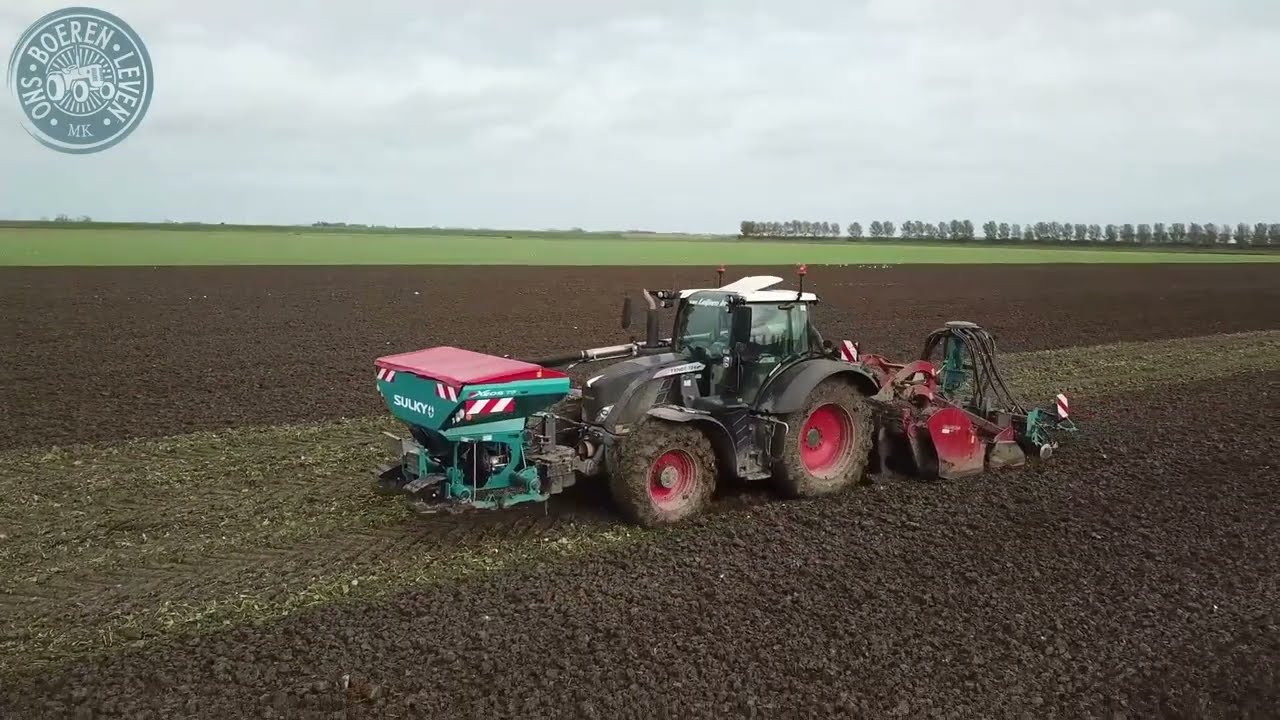 Leijsen - FENDT 724 - GRAMEGNA - SULKY - 2 stuks spitten zaaien - Met dank aan 
