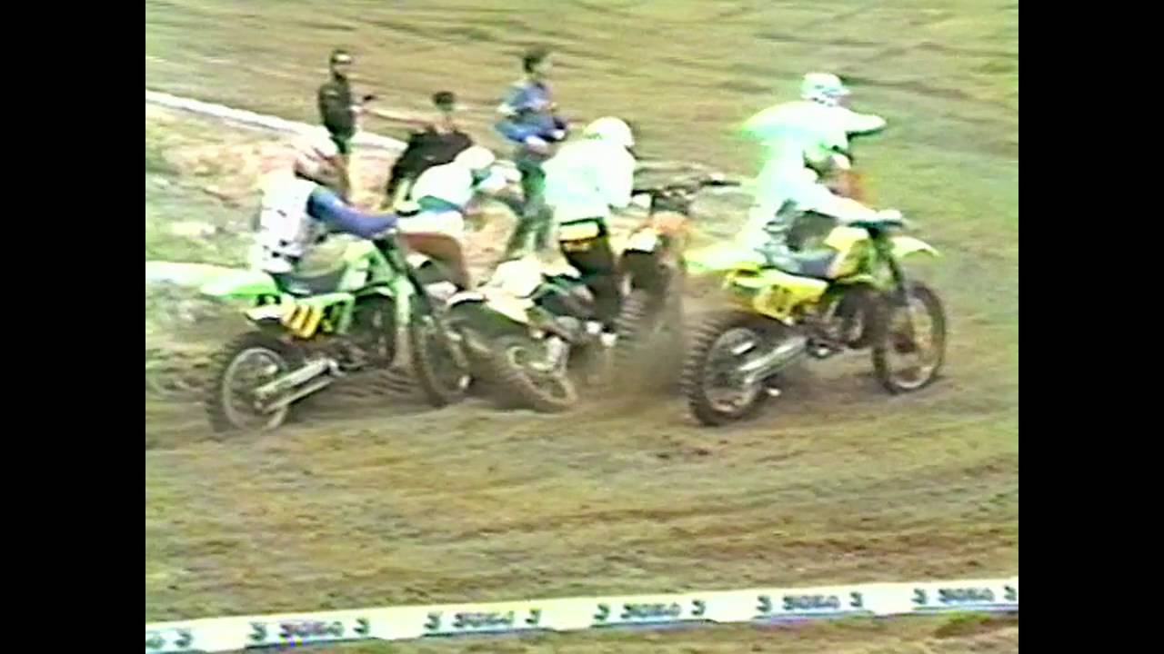1984 Motocross des Nations Finland David Bailey Johnny O'Mara Jeff Ward Rick Johnson