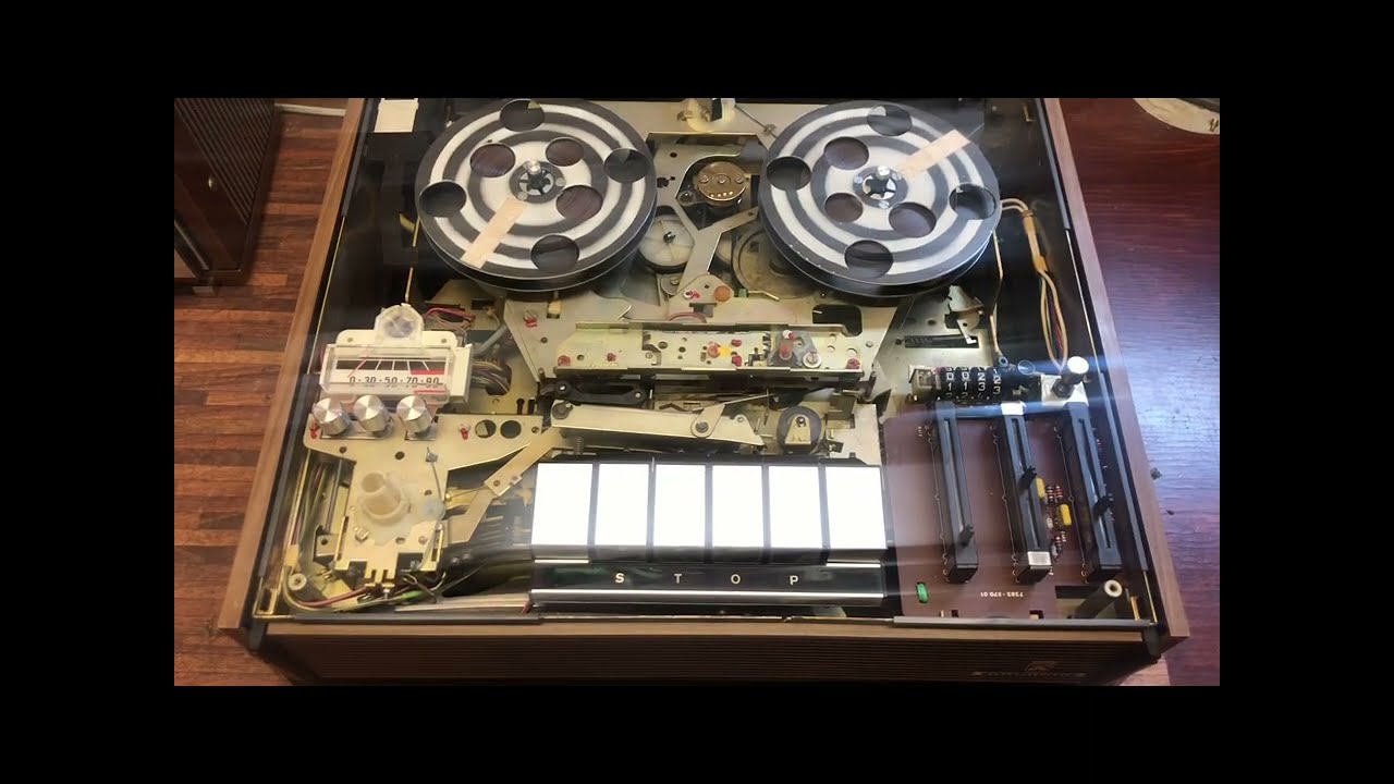 Grundig TK 246 Tonbandgerät Baujahr 1969, Reparatur und Testlauf ￼