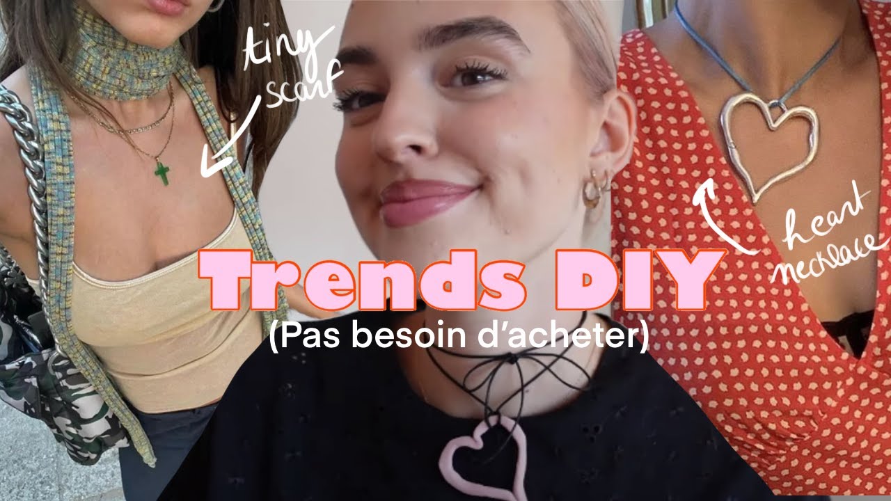 Je DIY des trends d'automne ! (pas besoin d'acheter!!)