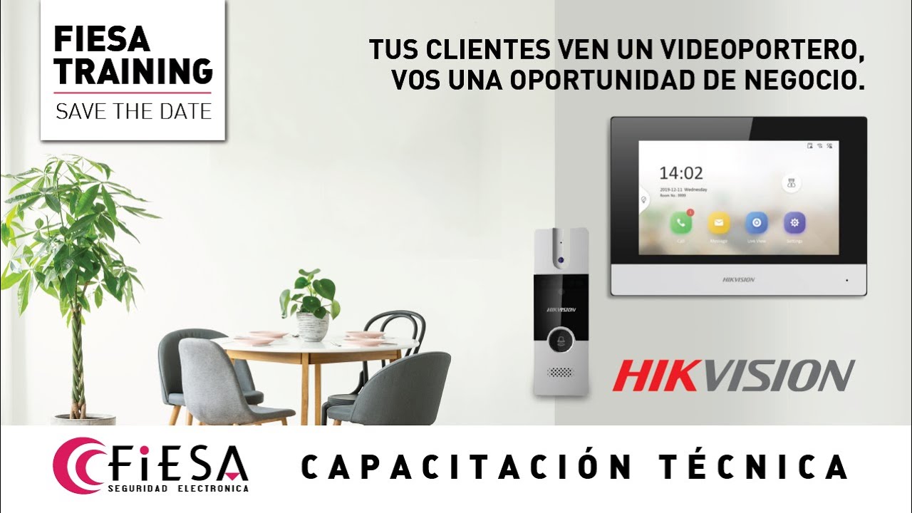 Videoportero Híbrido Hikvision |  Descubrí las ventajas: Seguridad, conveniencia y personalización.