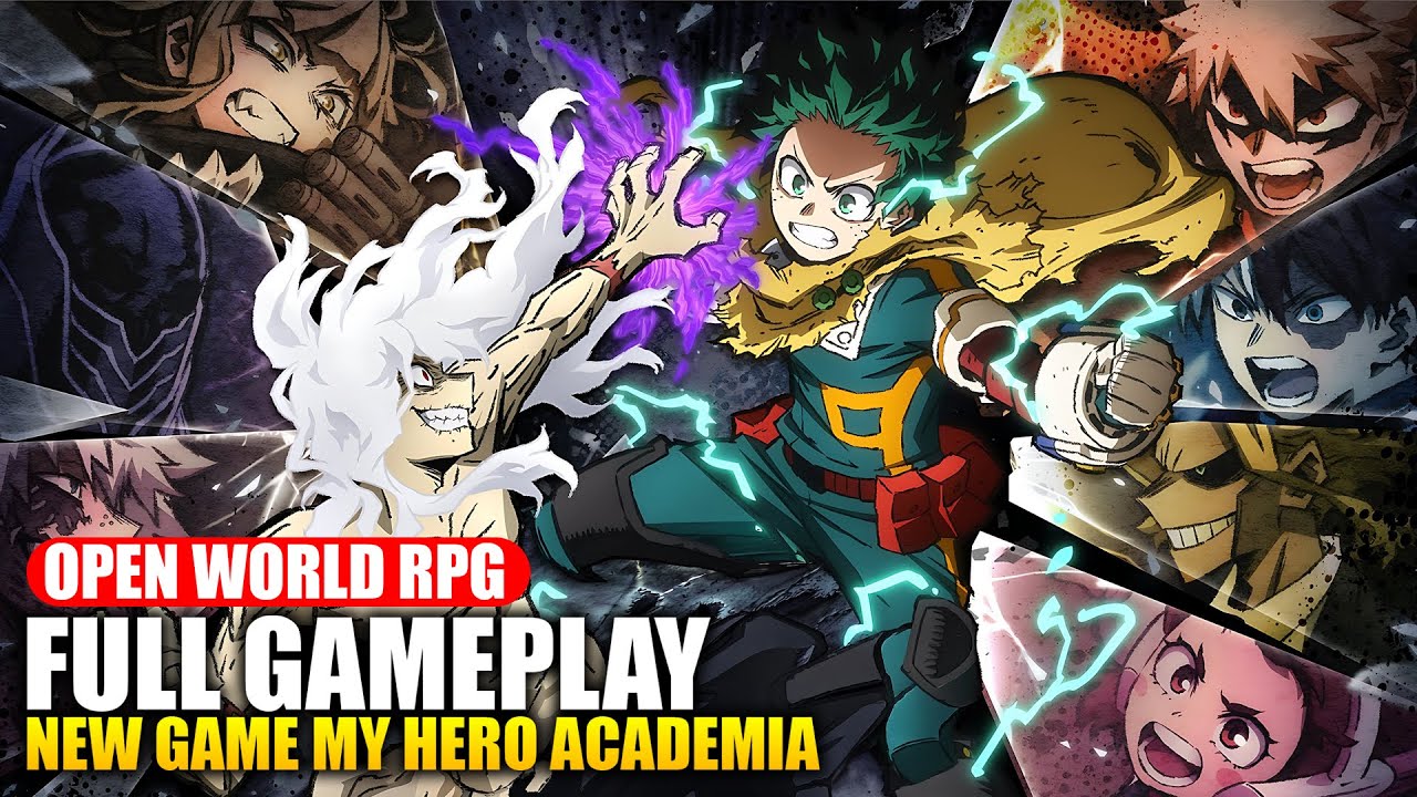 Вот как выглядит полный игровой процесс новой игры MY HERO ACADEMIA! - MY HERO ACADEMIA: All's Ju...