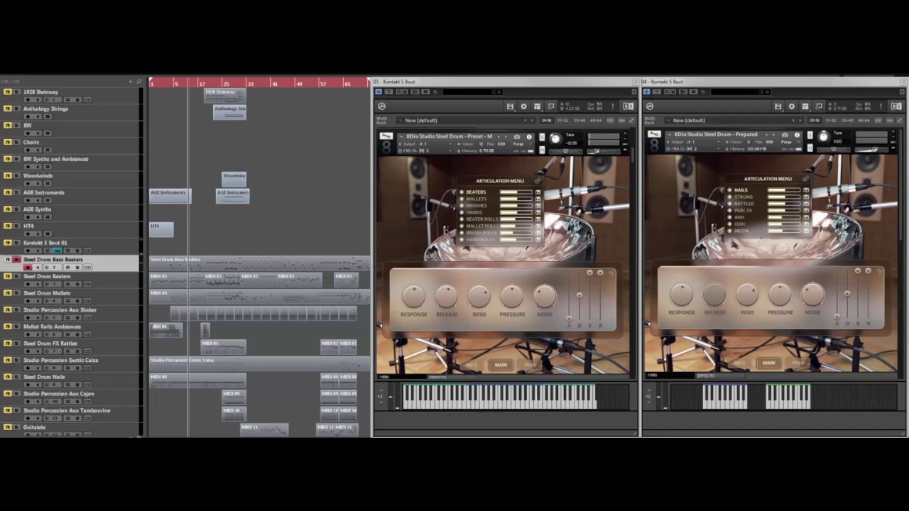 8Dio Studio Steel Drum Walkthrough