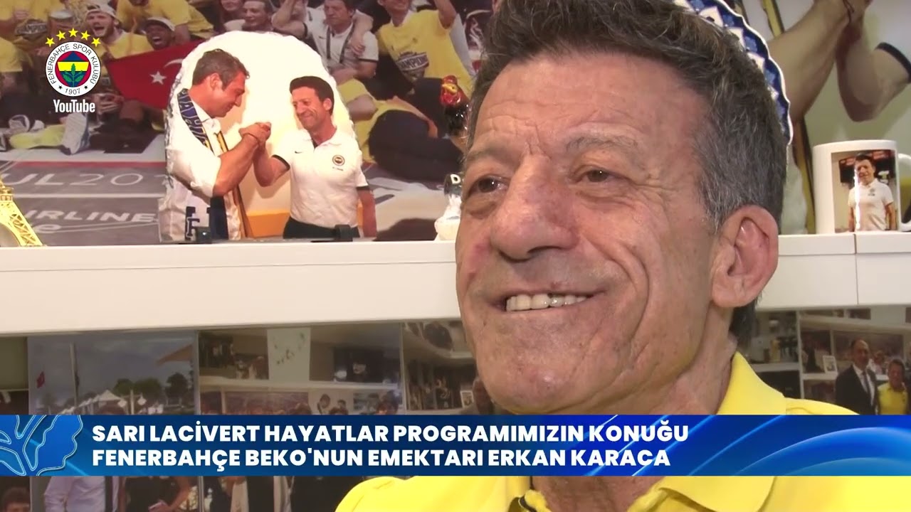 Fenerbahçe Beko'nun emektarı Erkan Karaca ile Sarı Lacivert Hayatlar