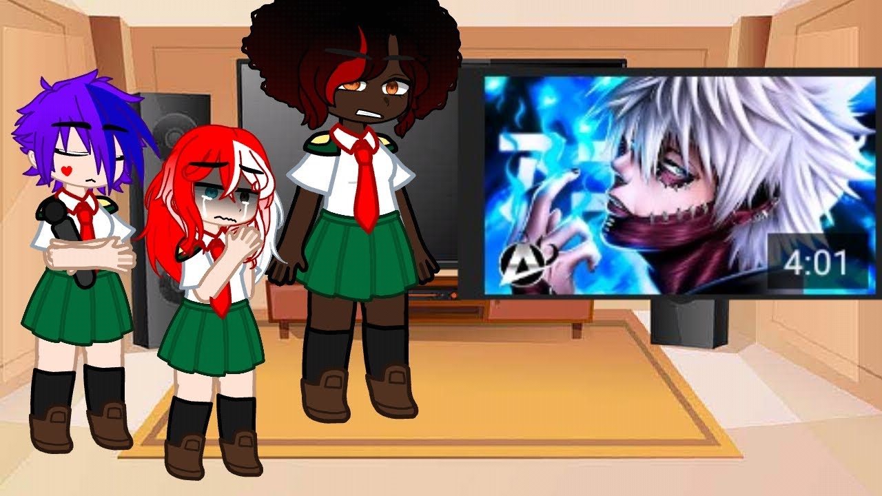 Minhas Ocs de My Hero Academia reagindo a 