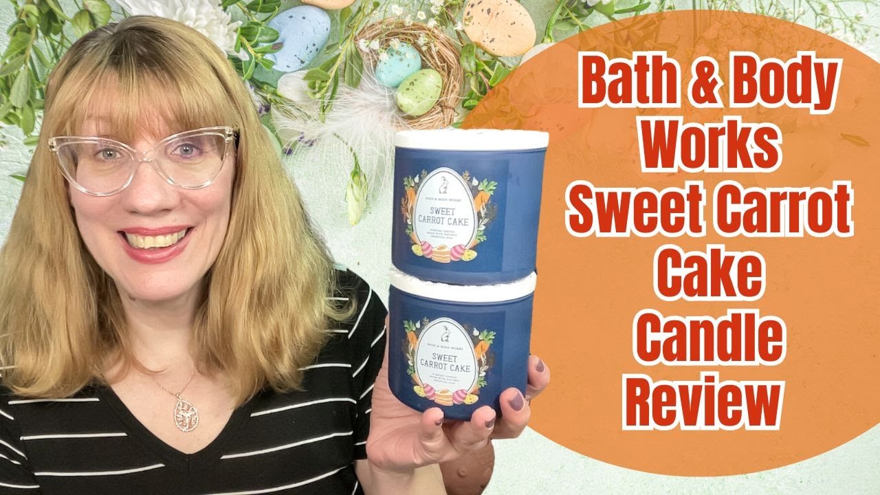 Bath & Body Works Sweet Carrot Cake Candle Review