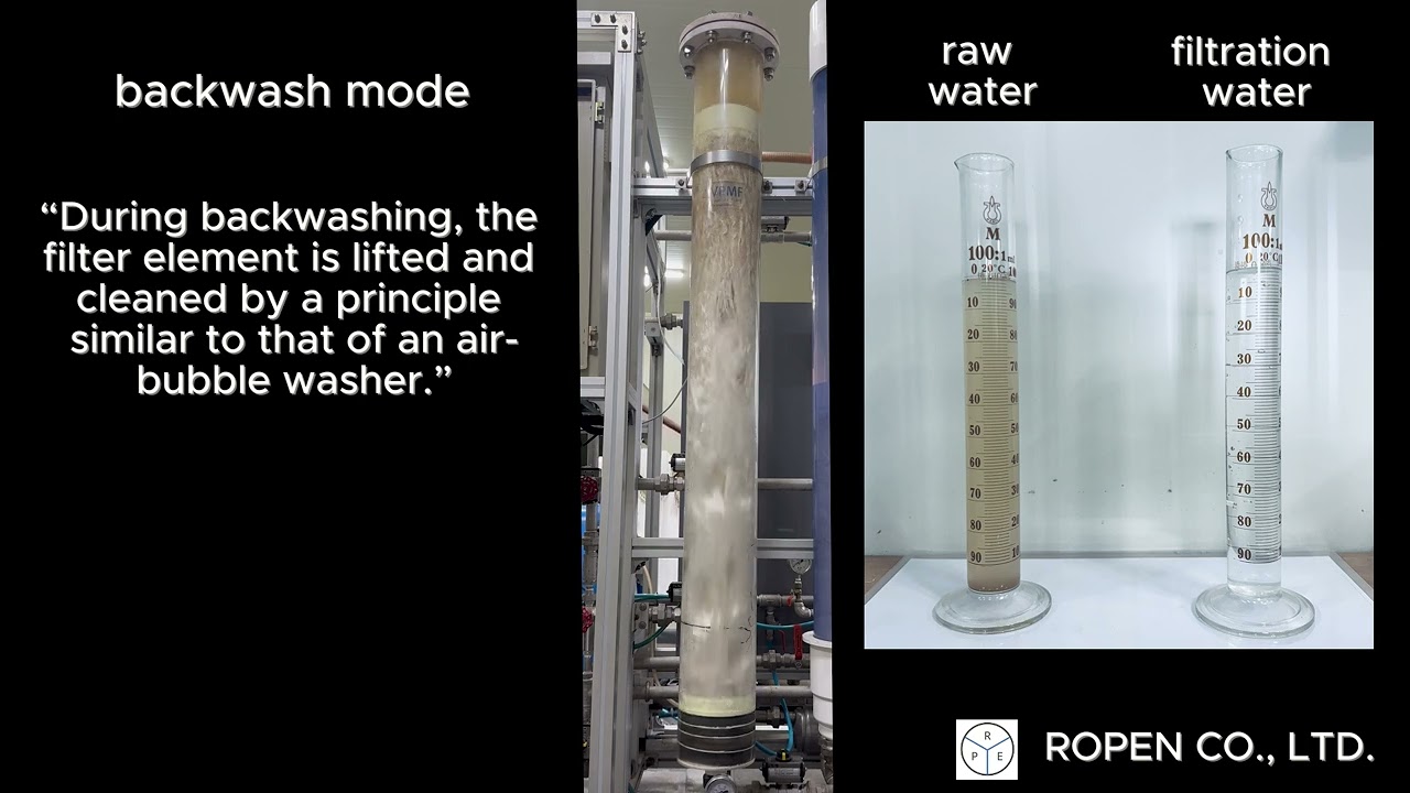 VPMF(Variable Pore size Micro Filter) - ROPEN