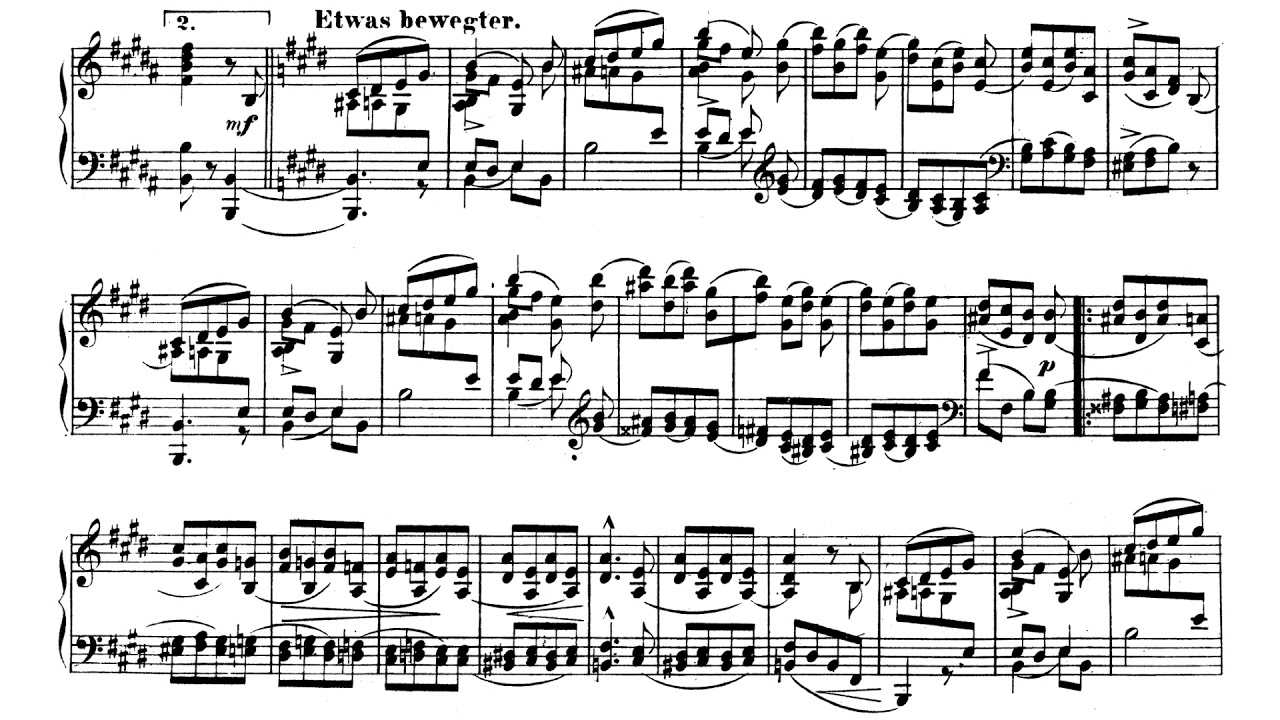 Schumann - Drei Romanzen, op. 28 (Audio+Sheet) [Arrau]