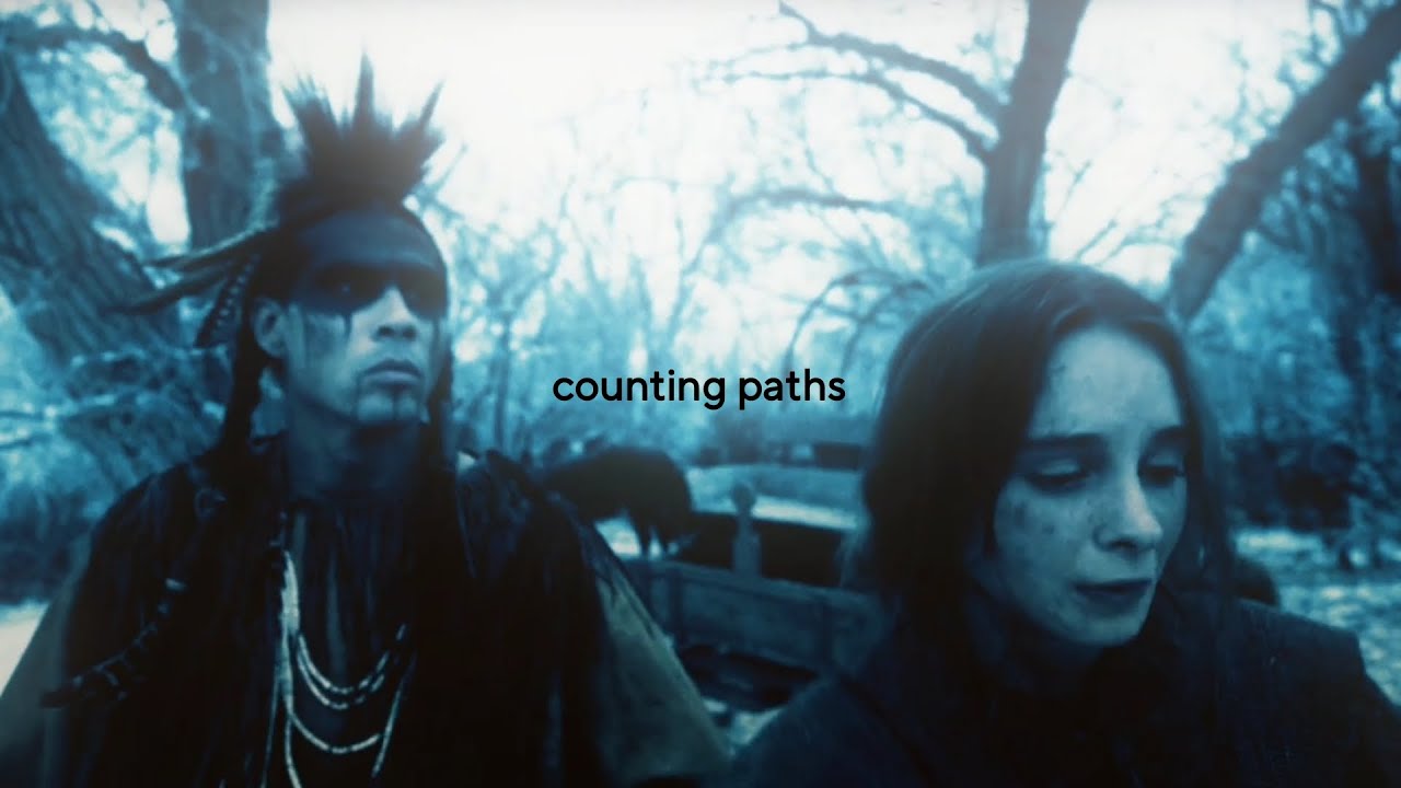 counting paths | Red Feather & Abish Pratt