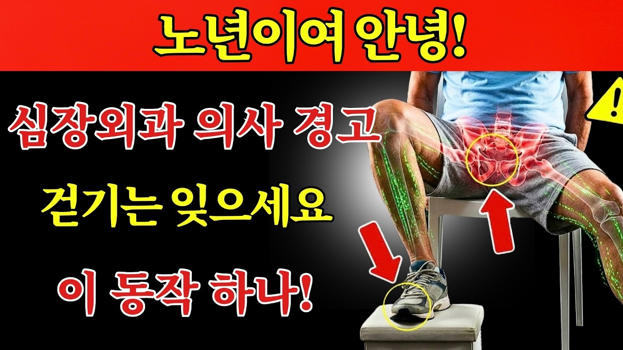 정형외과 의사 경고75세 이후에는걷기만으로는 충분하지 않습니다대신 이것을 하세요 | 시니어 무브스