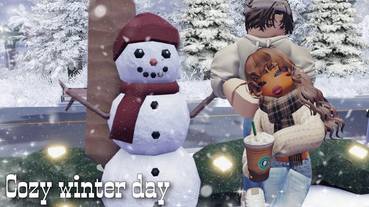 Зимние свидания ❄️🍪 | Семейная ролевая игра в Roblox Bloxburg, Берри-авеню