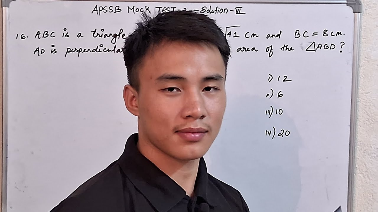Apssb (ARUNACHAL PRADESH STAFF SELECTION BOARD) MOCK TEST -B -SOLUTUON PART III