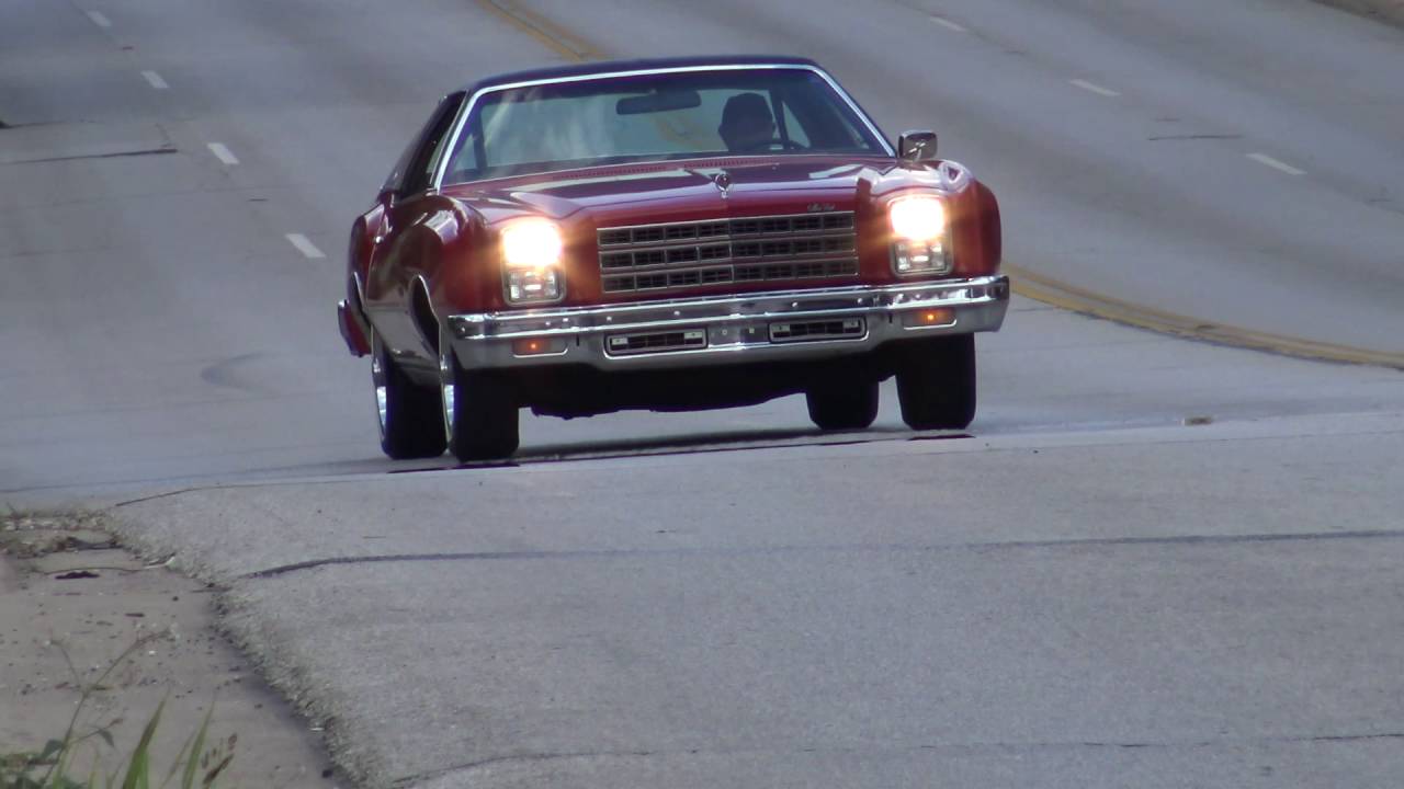 1977 Chevy Monte Carlo classic test drive