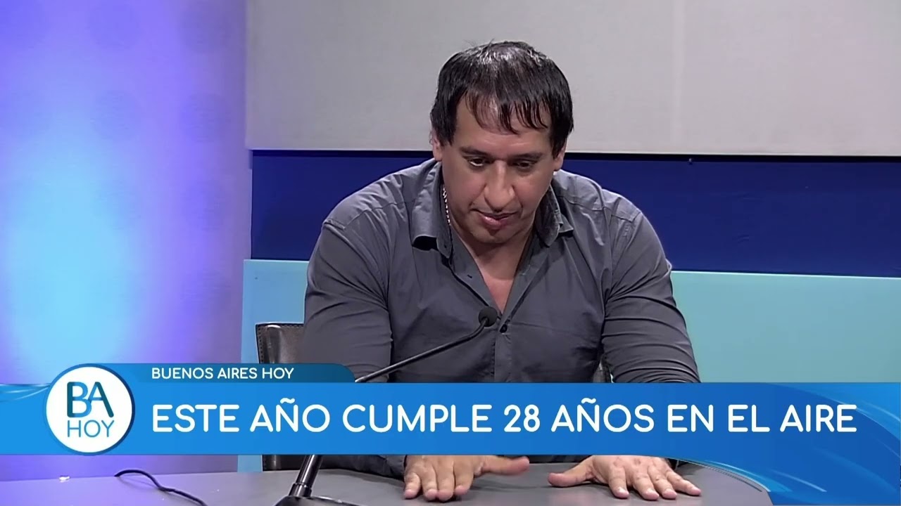 Bs. As. Hoy - Programa n° 1327 - Miércoles 10/12/2025 - NOTA COMPLETA A JUAN ZARAGOZA.