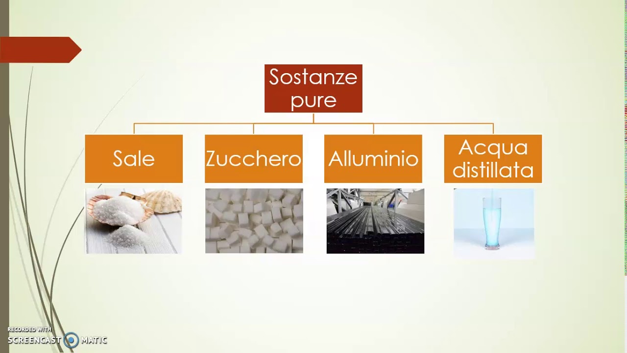 Sostanze e miscugli