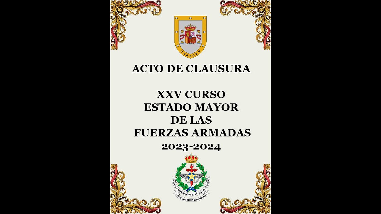 Acto de Clausura XXV CEMFAS