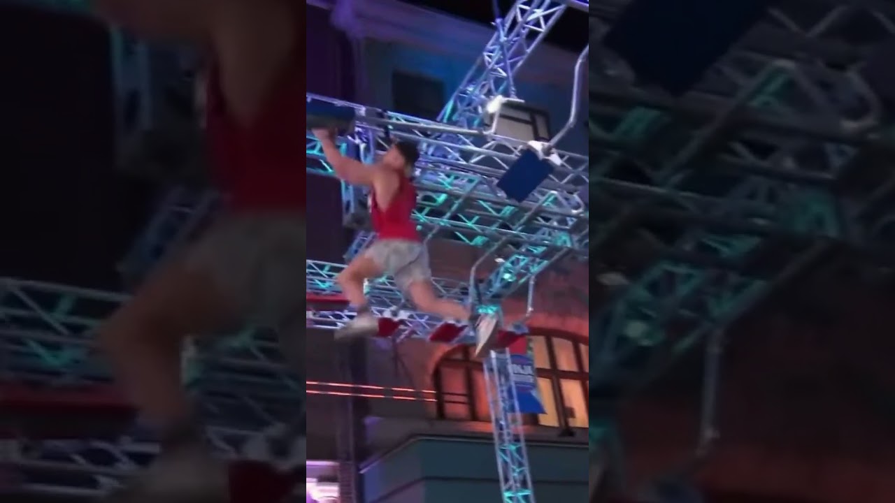 Kai Beckstrand vs Kaden Lebsack rematch #shorts #americanninjawarrior