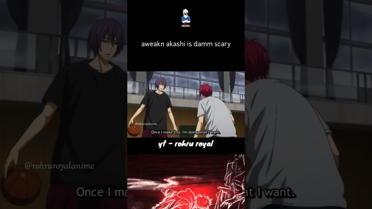 akashi from Kuroko no basket || anime badass moment edit shorts