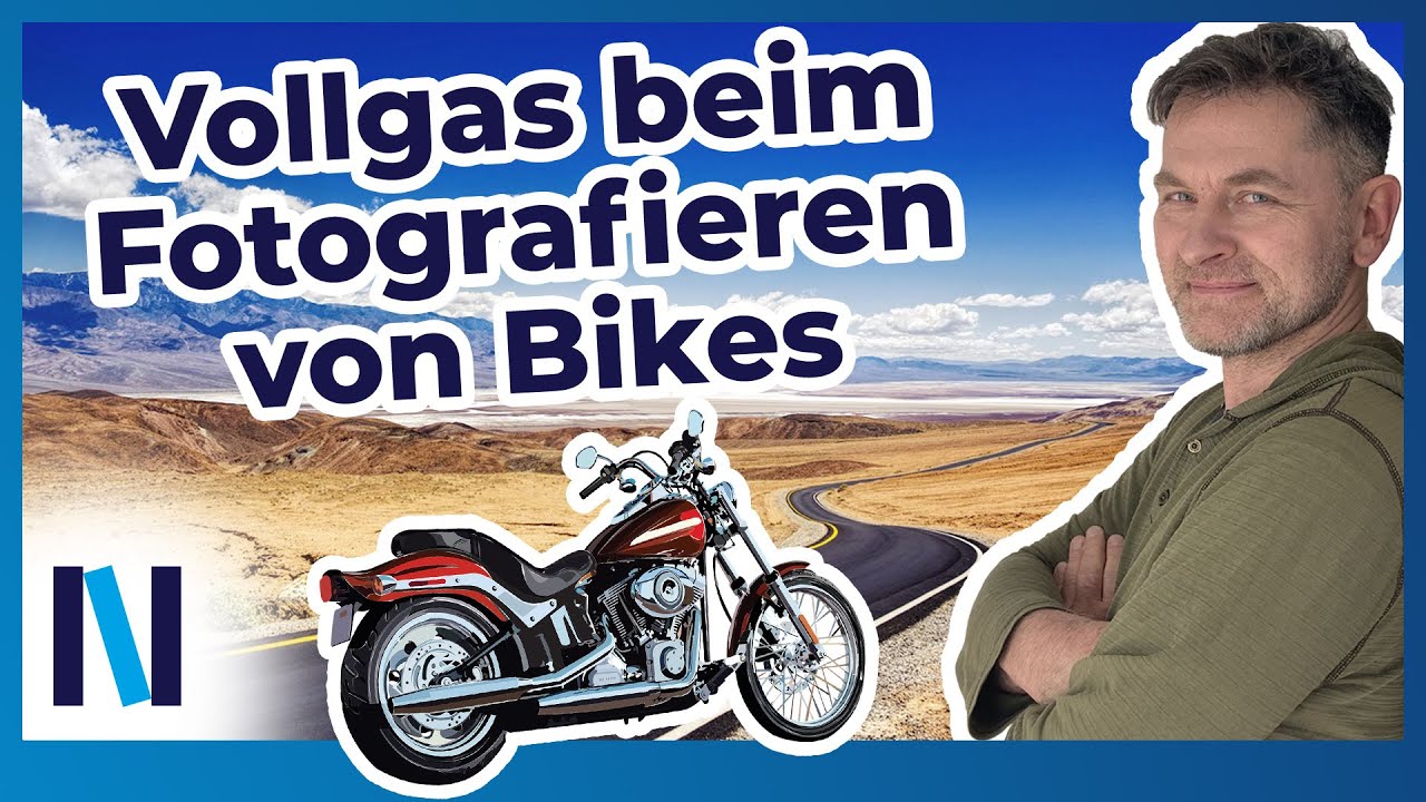 Ohne gro&szlig;en Aufwand zu coolen Fotos von Motorrad, E-Bike & Co.