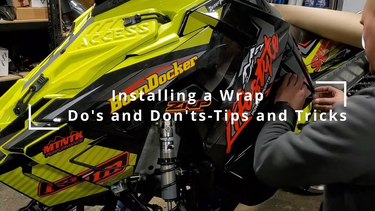 Installing a Wrap Do's and Don'ts- Tips and Tricks