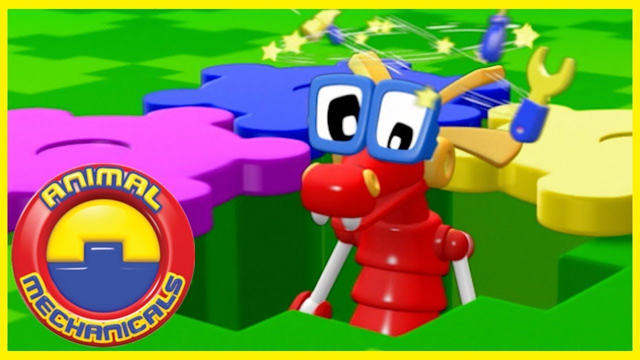 Animal Mechanicals | Turbo Bean Trouble | Funny Animated Cartoon | Cartoons for children